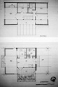 Ground and first floor plans